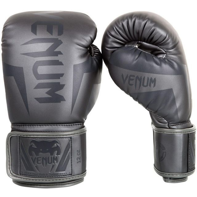 【新品】    グローブ VENUM ボクシング グローブ ELITE BOXING GLOVES （グレー×グレー） VENUM-0984-432 //スパーリンググローブ ボクシング キックボクシング フィットネス 送料無料 venum-0984-432