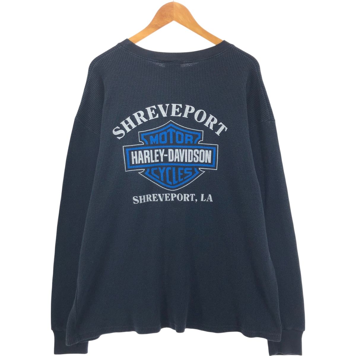 古着 ハーレーダビッドソン Harley-Davidson プリント サーマルロンT