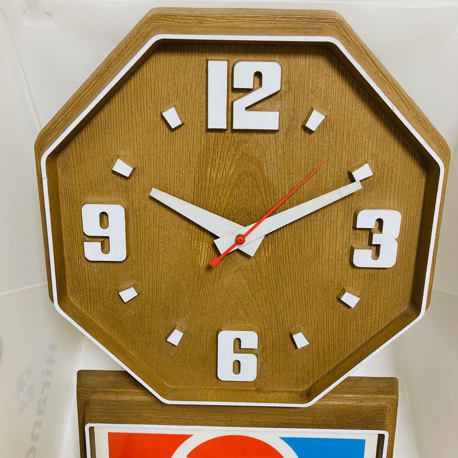 超歓迎新品50’s. ビンテージ　ペプシ　掛け時計 インテリア時計