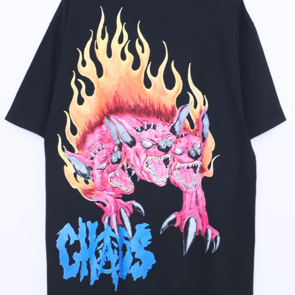 未使用 TRAVIS SCOTT UTOPIA × SAINT MICHAEL 1B Tee Lサイズ ブラック