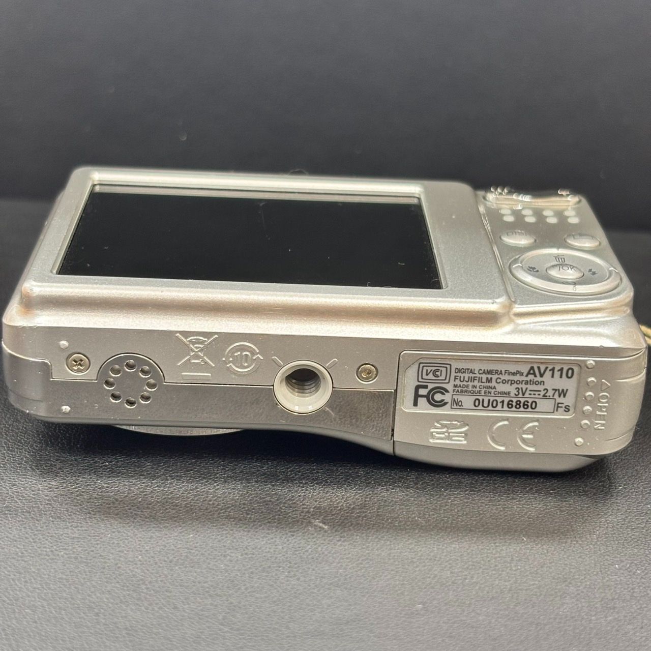 FUJIFILM　FINEPIX AV110 デジタルカメラ シルバー EL6】富士フイルム FINEPIX AV110 動作確認済み デジカメ