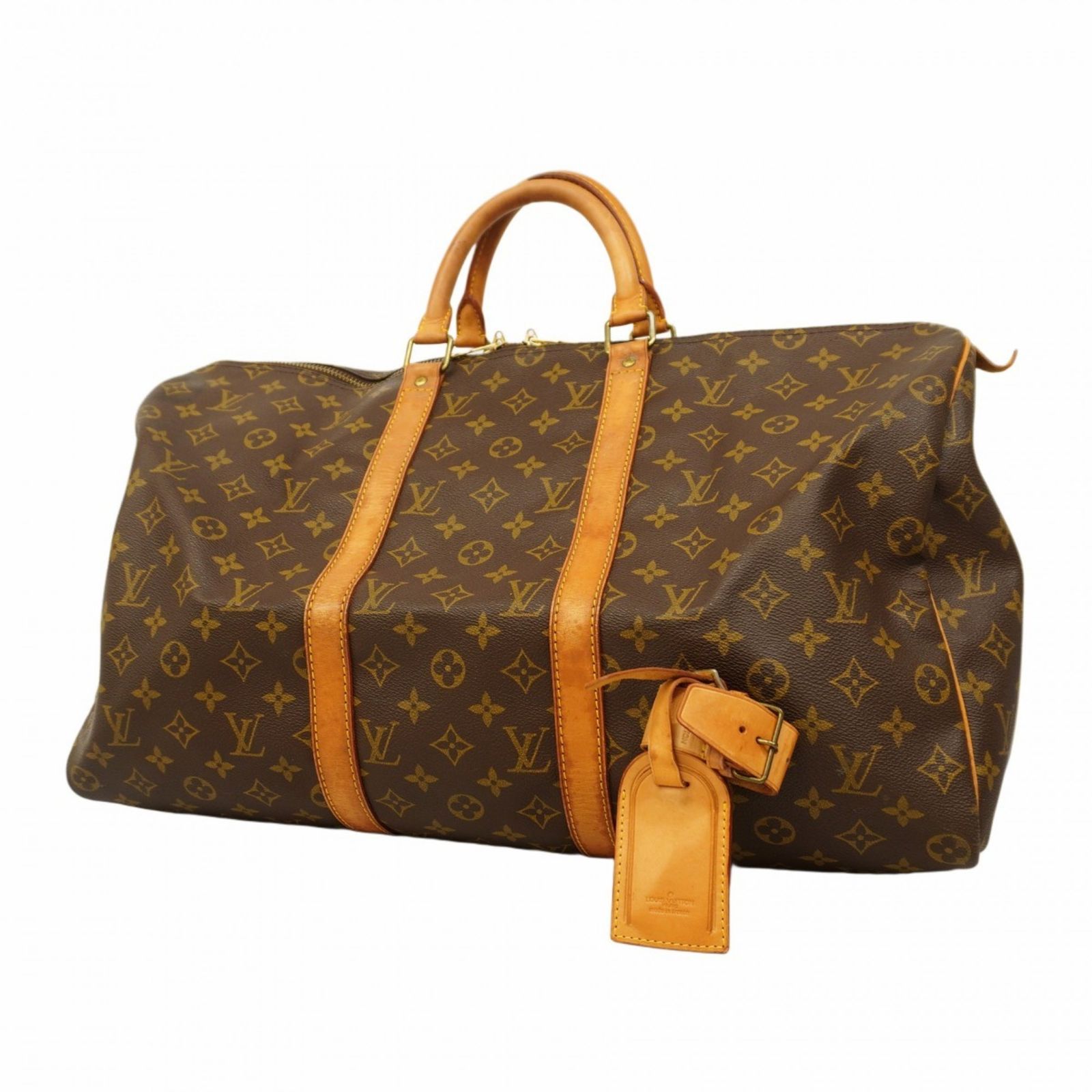 ルイ・ヴィトン(Louis Vuitton) ルイ・ヴィトン ボストンバッグ モノグラム キーポル50 M41426 ブラウンメンズ レディース -  メルカリ