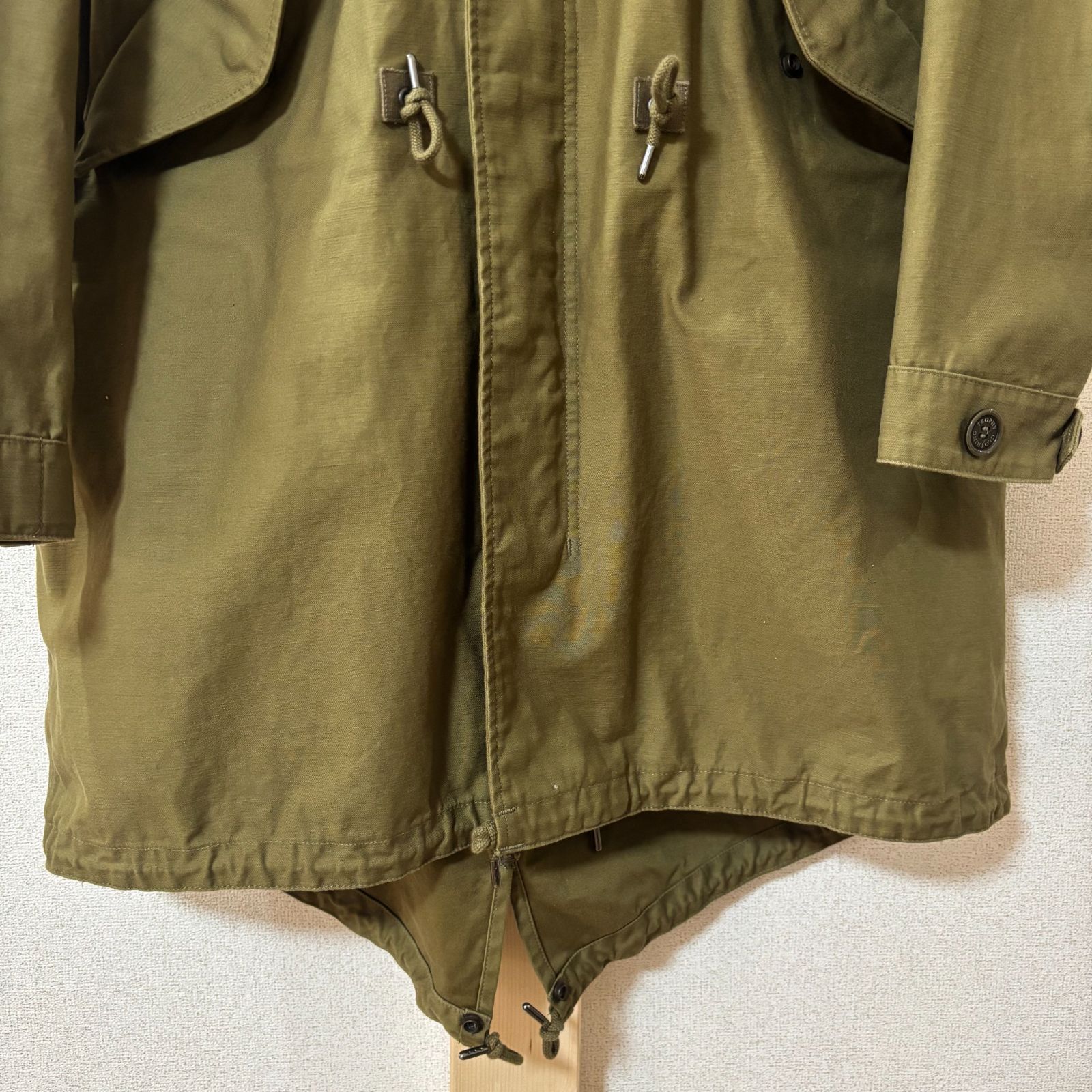 未使用タグ付 TROPHY CLOTHING M-51 モッズコート フィッシュテール 