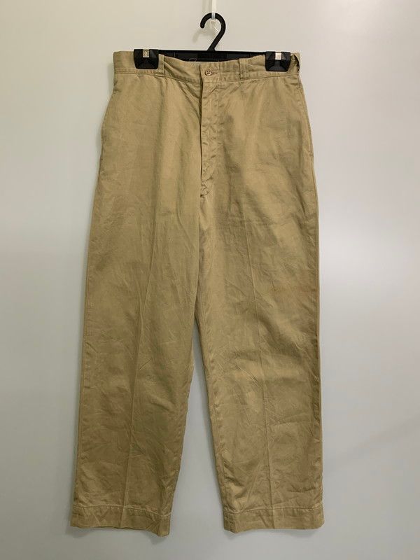 US.ARMY ユーエスアーミー 8405-163-8705 60S CHINO TROUSERS PANTS パンツ 157-250619-ks-21-min