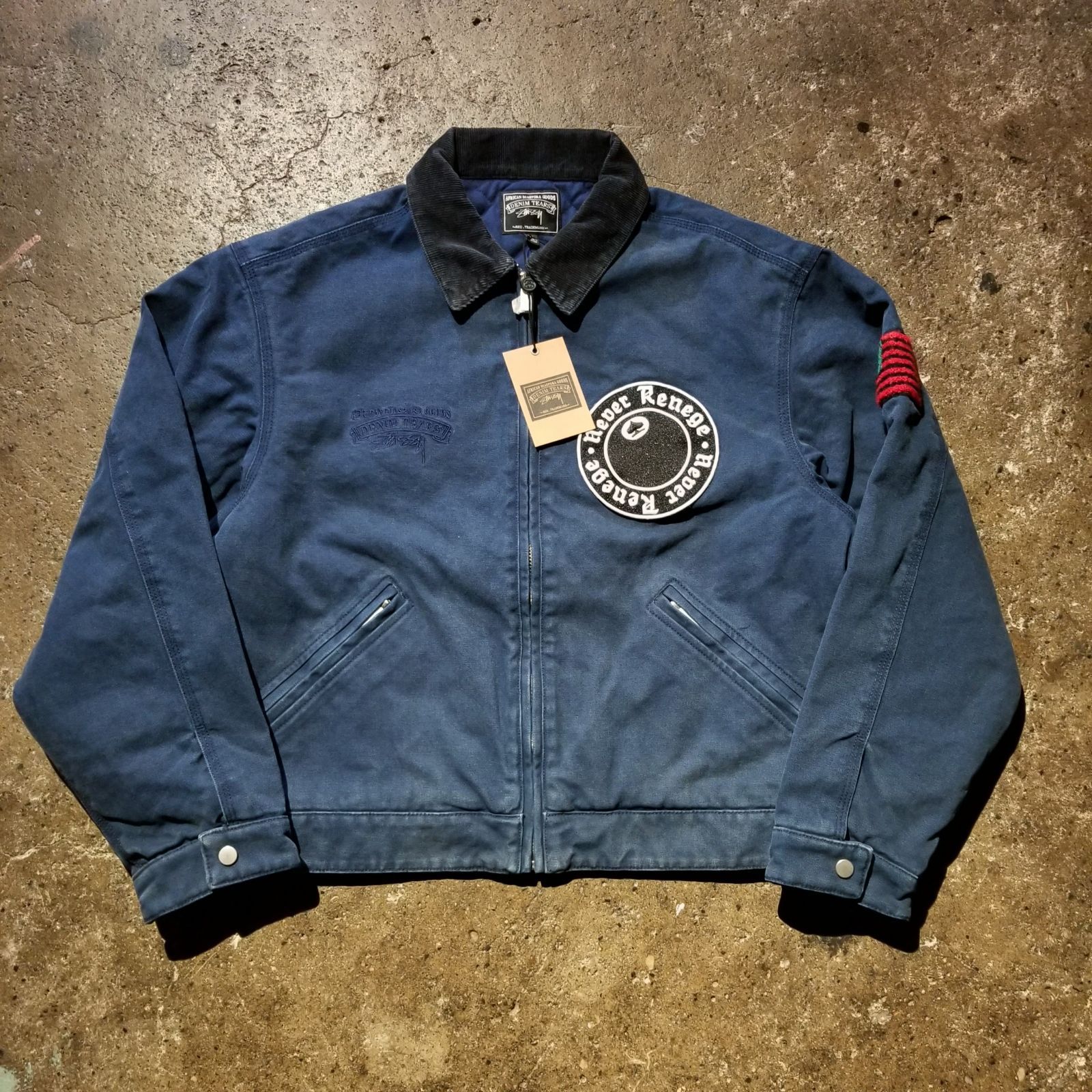 STUSSY × Denim Tears 25ss Canvas Jacket S ステューシー