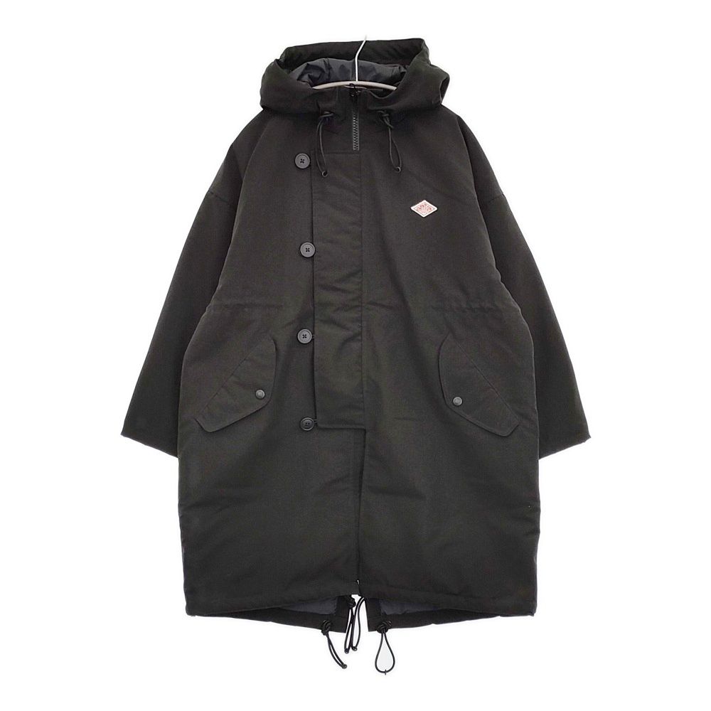 Danton WOMEN S MILITARY INSULATION COAT サイズS DT-A0529 中綿 ミリタリーコート ブラック レディース ダントン 5-0920T♪