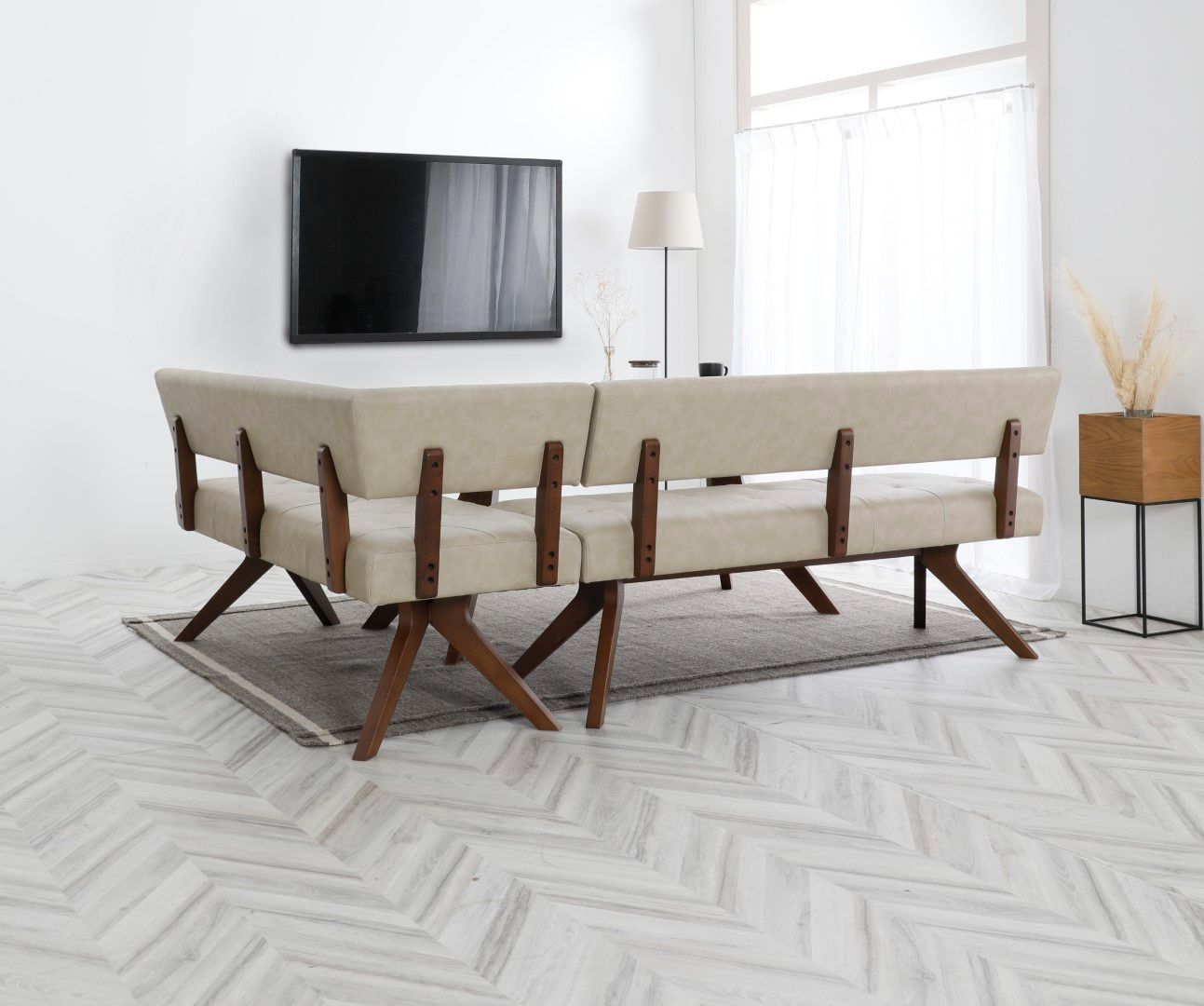 シギヤマ家具 LD セット ダイニングセット 180cm 4点セット レブル