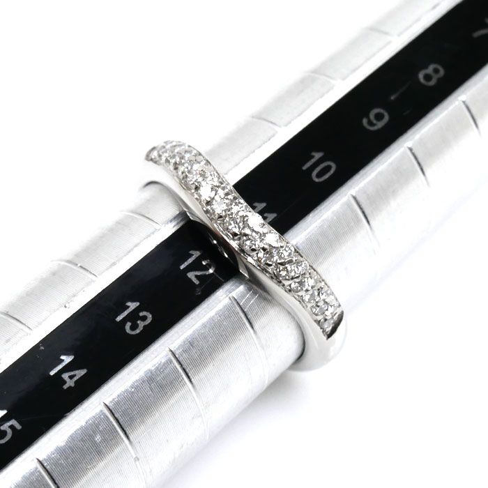 BVLGARI ブルガリ Pt950プラチナ コロナ パヴェ フェディダイヤ リング 