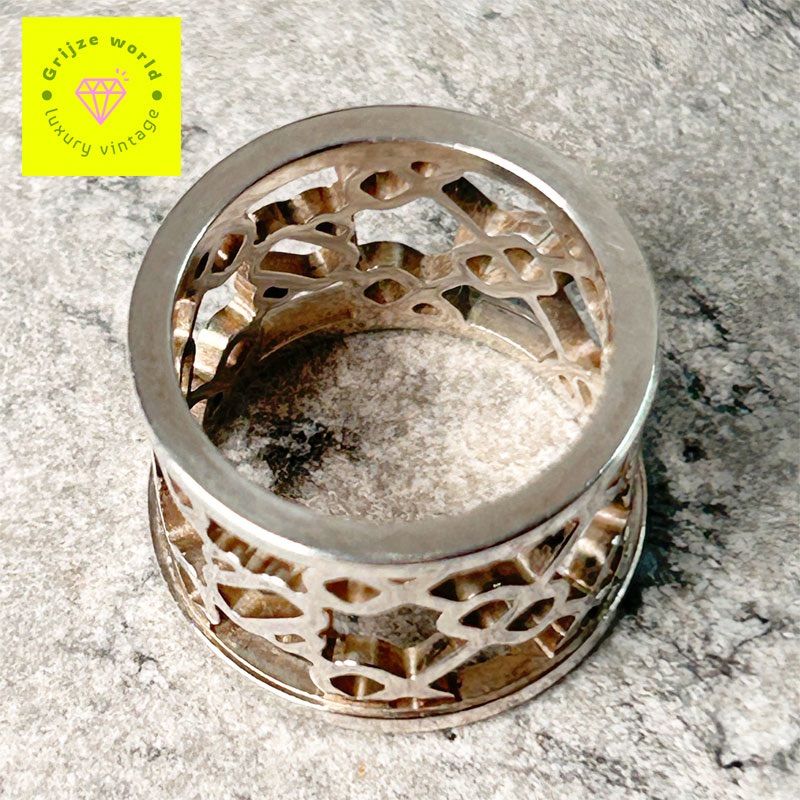 HERMES エルメス シェーヌダンクル パスレルGM Passerelle シルバー925