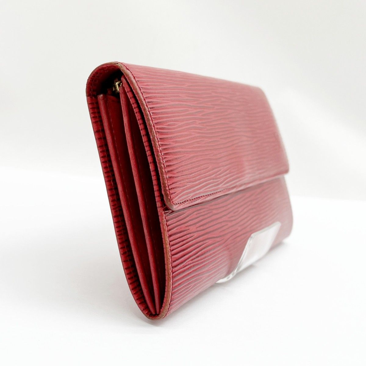 【美品】ルイヴィトン ポシェット ポルトモネ クレディ エピ 長財布 赤 楽天市場】【財布】 LOUIS VUITTON ルイ ヴィトン エピ