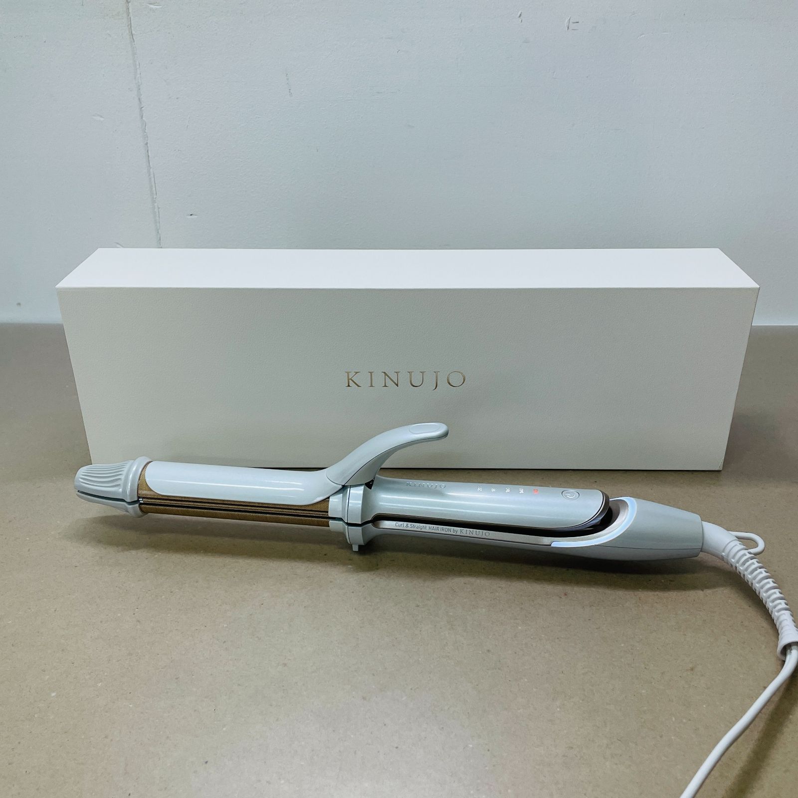 未使用 KINUJO 2WAY IRON エアアイロン 型番: 2W01 C3257 80サイズ発送 