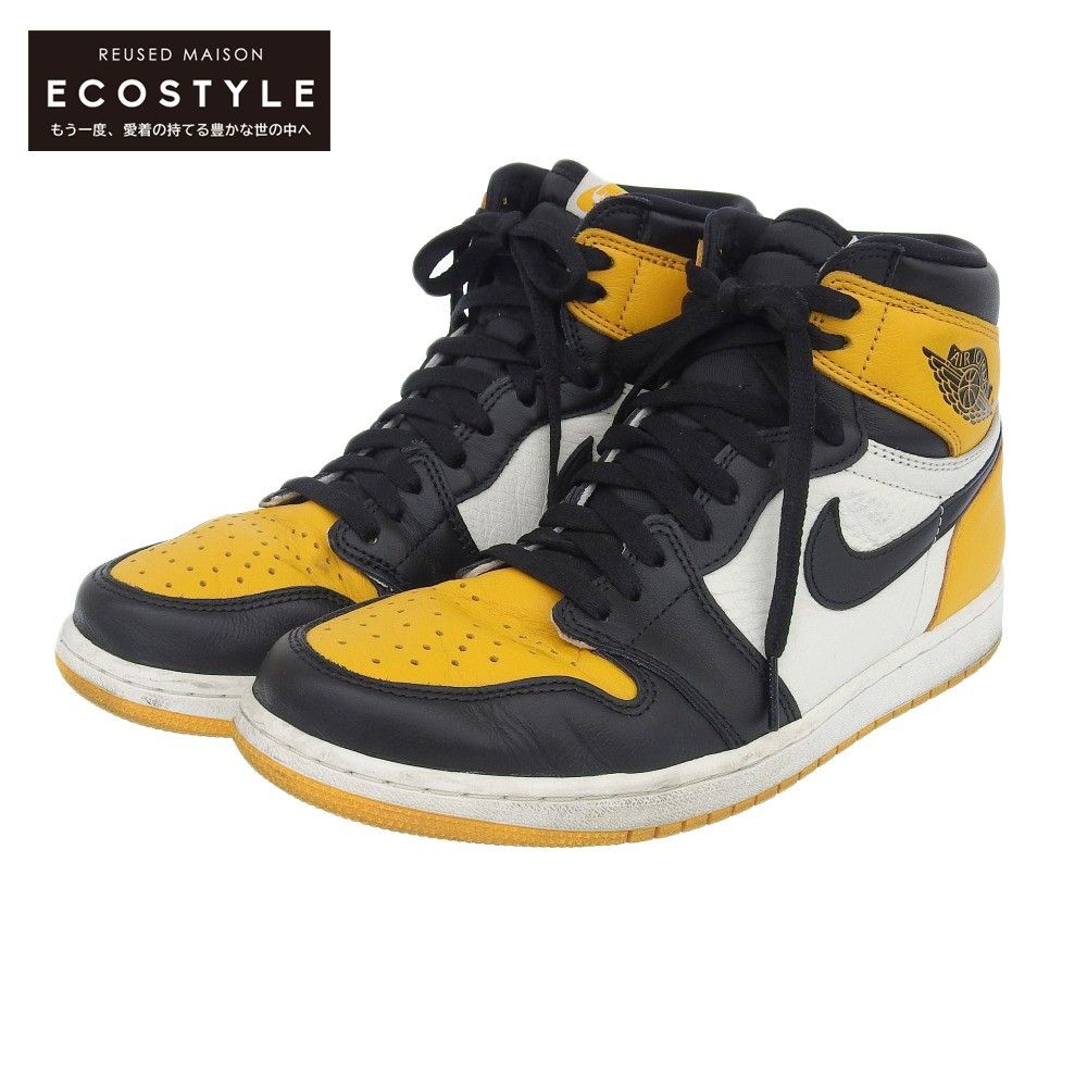 NIKE ナイキ 美品 NIKE ナイキ AIR JORDAN1 RETRO HIGH OG TAXI