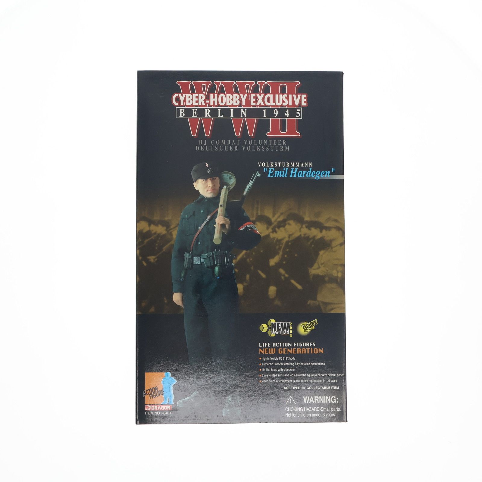 DRAGON - サイバーホビー限定 WWII BERLIN 1945 Emil hardegen 1/6 完成品 可動フィギュア(70401) DRAGON(ドラゴン) サイバーホビー限定 WWII BERLIN 1945 Emil hardegen 1/6 完成品