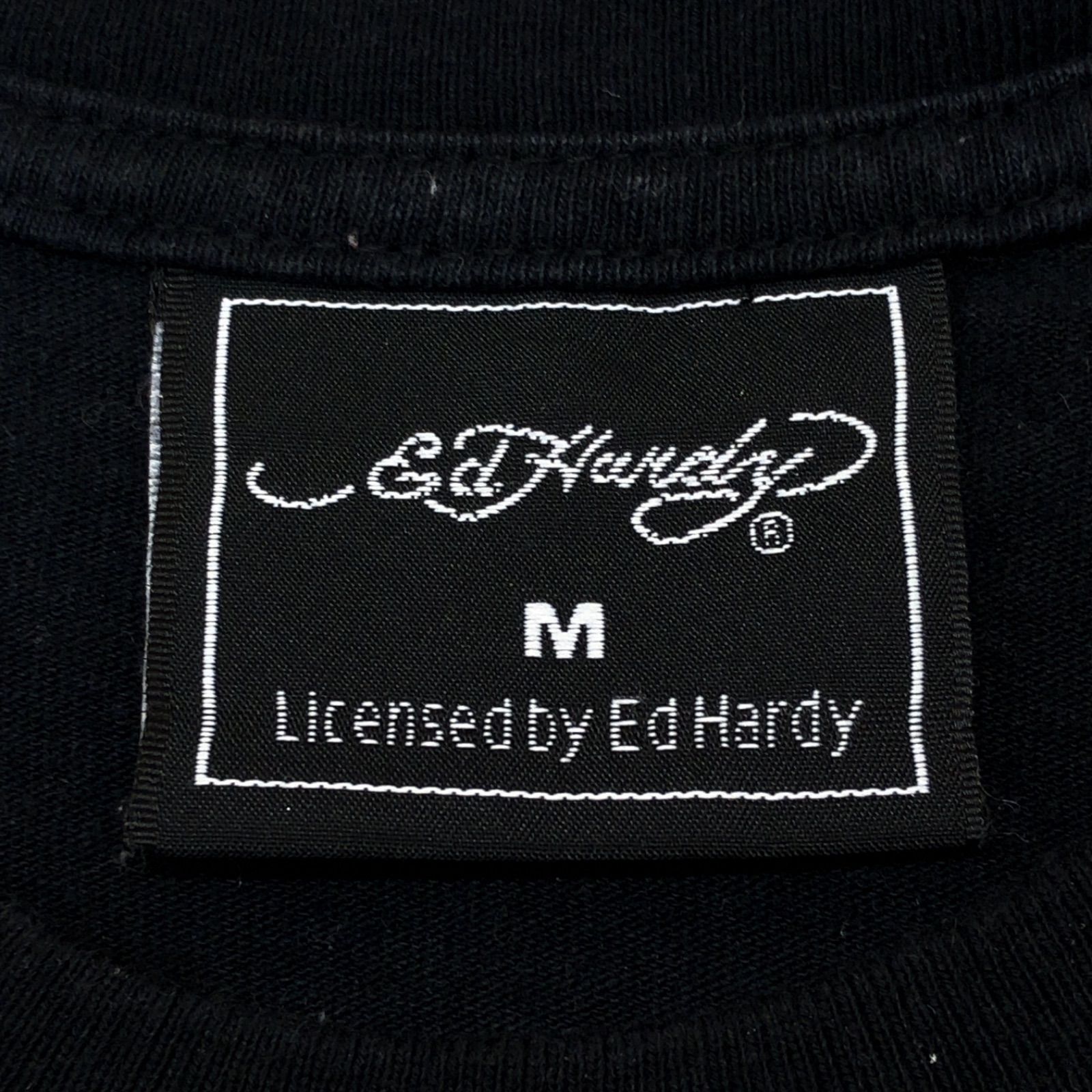 Ed Hardy エドハーディー ロゴプリント レッドデビル y2k T