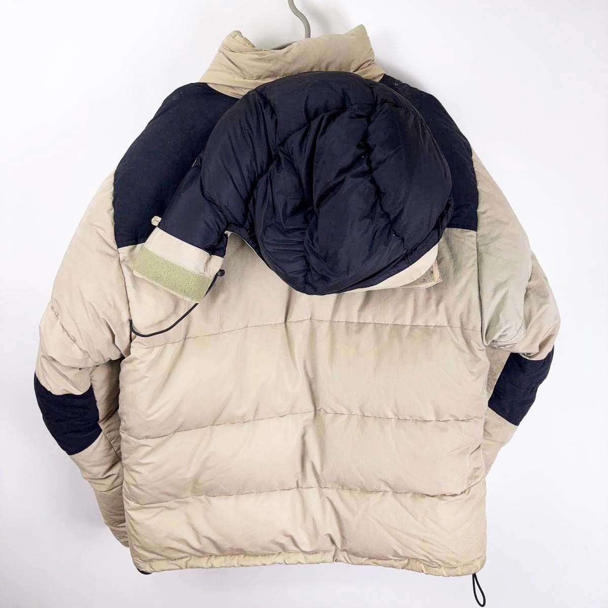 ノースフェイス BAFFIN JACKET バファン ダウンジャケット L ベージュ 