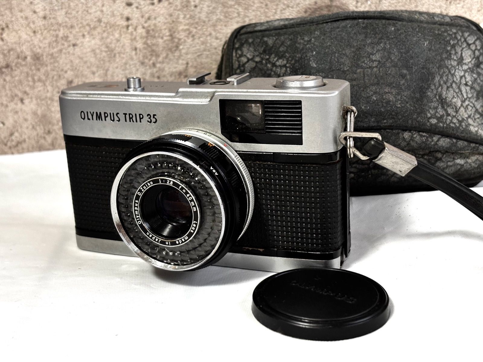 美品！完動品！OLYMPUS TRIP35 コンパクトフィルムカメラ オリンパス フィルムカメラ 中古 OLYMPUS TRIP 35 olympus