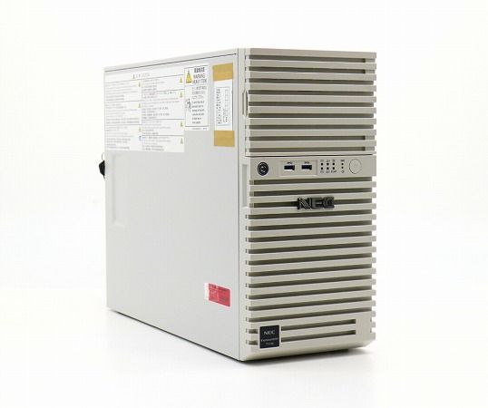 NEC Express5800/T110j Xeon E-2224 3.4GHz 16GB 1TBx8台(SATA2.5インチ/RAID60構成) AC*2 MegaRAID 946N-8i 2G 中古