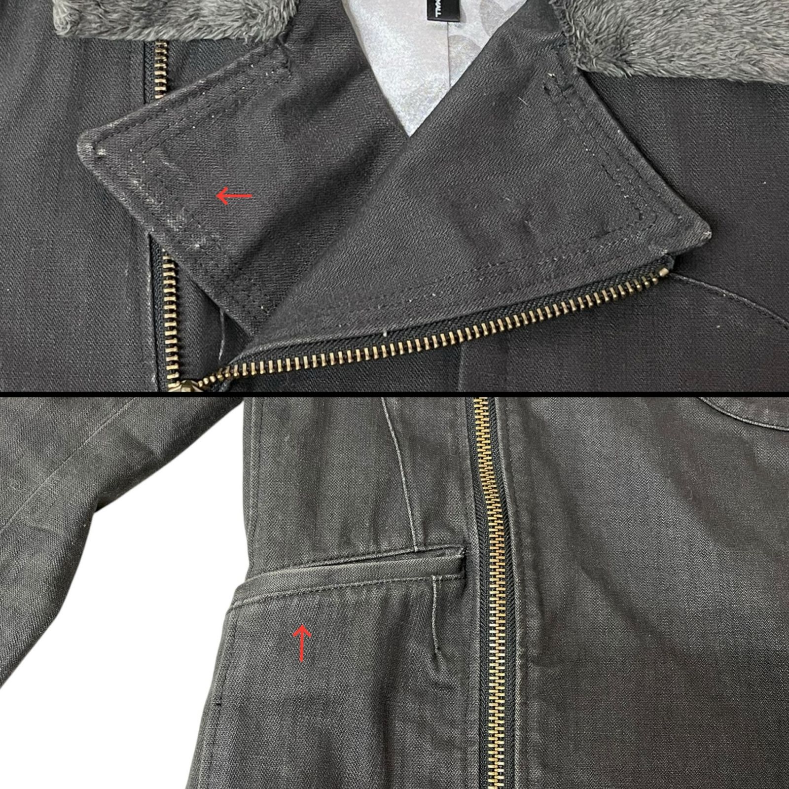 gavial ガヴィル ライダースジャケット M