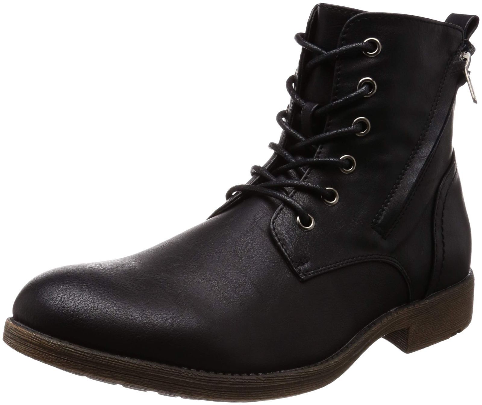 Size 27.0 cm_Color ブラック ブラッチャーノ 斜めジップブーツ BR-0647 ブラック 27 cm