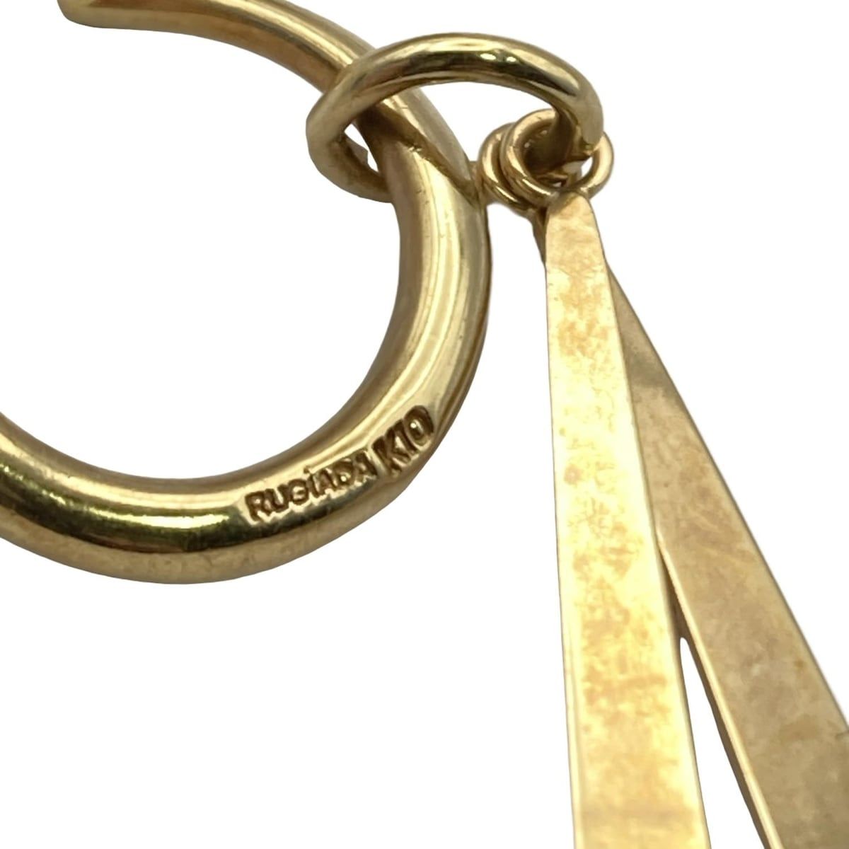 極美品 オールド ティファニー バンブー ピアス 両耳 シルバー925