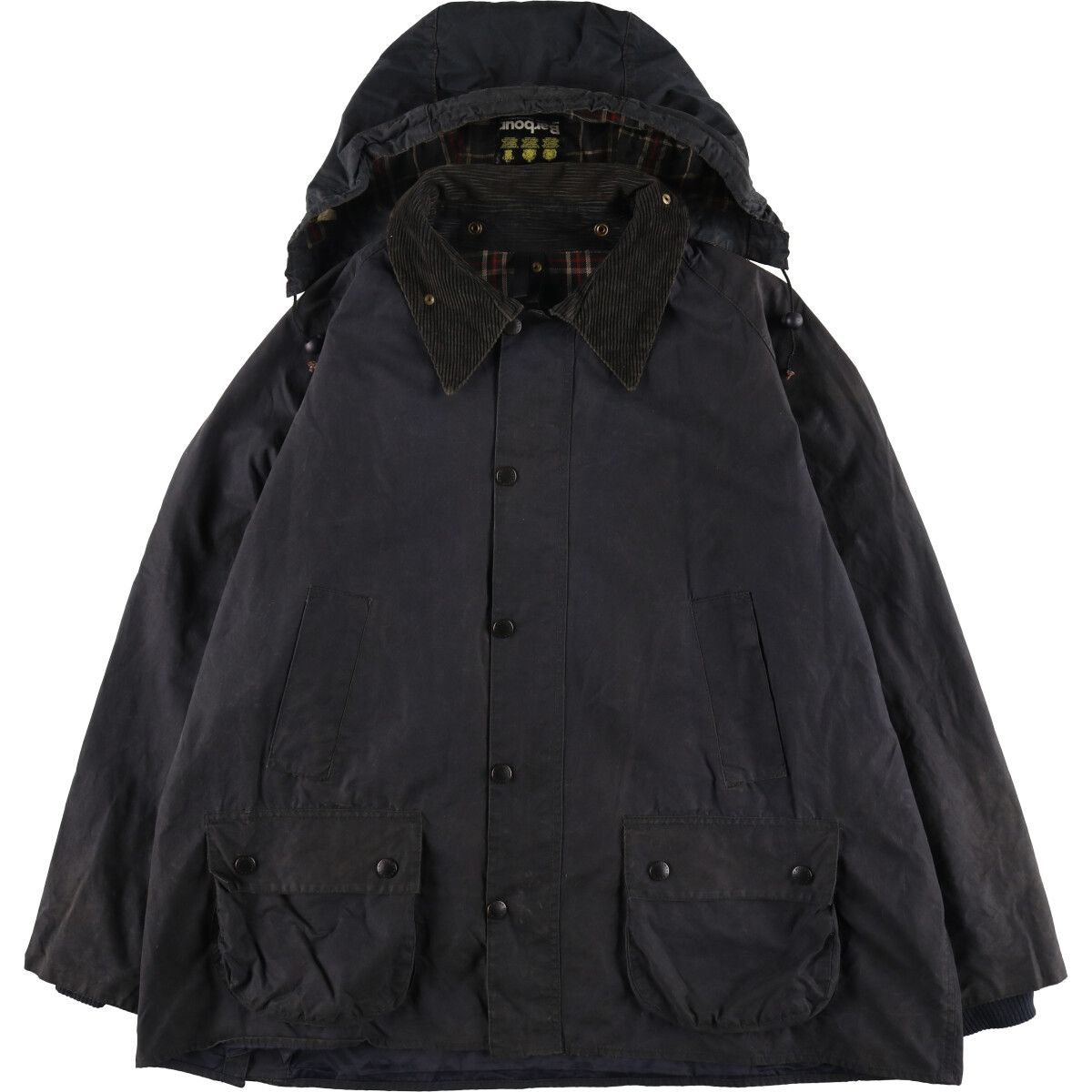 古着 90年代 バブアー Barbour BEDALE ビデイル 旧3ワラント フード付き ワックスコットン オイルドジャケット 英国製  C52/evb007254 - メルカリ