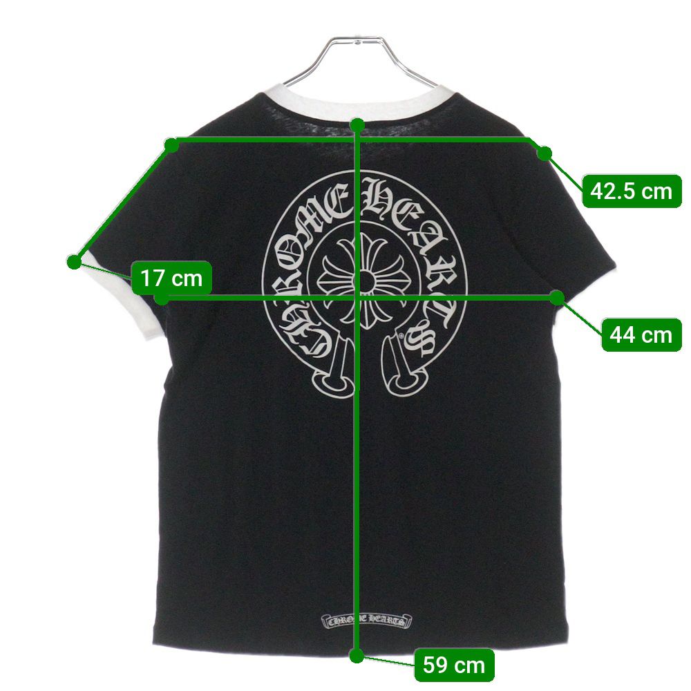 CHROME HEARTS レディースTシャツ ホースシューローラースケート CHROME HEARTS レディースTシャツ ホースシューローラースケート