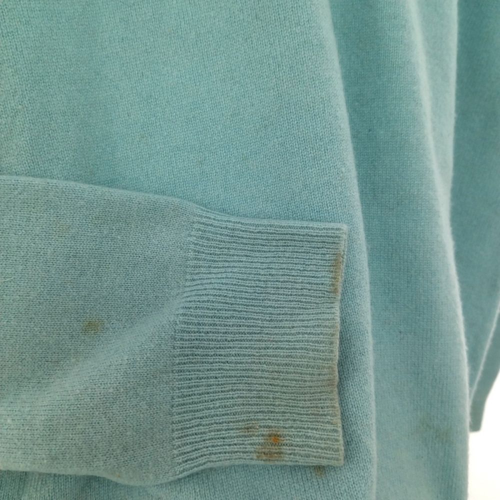 SUPREME (シュプリーム) 15AW Cashmere Sweater Sロゴ刺繍 カシミヤ