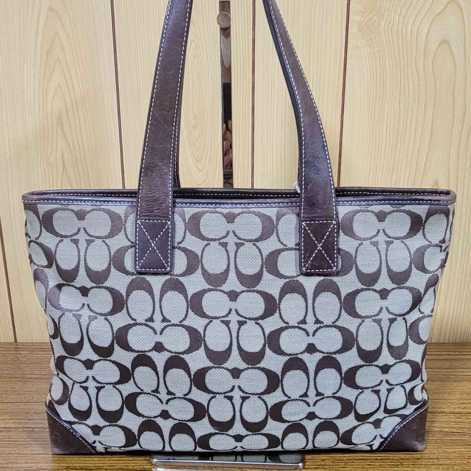 12 COACH コーチ シグネチャー E2J-6082 トートバッグ - メルカリ
