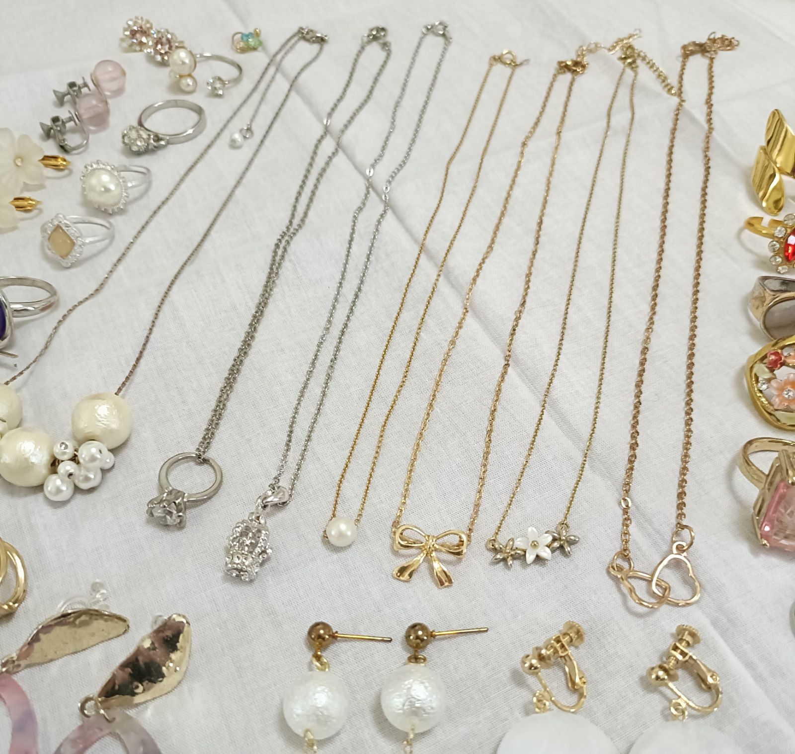 イミテーションアクセサリーまとめ売り ネックレス イヤリング