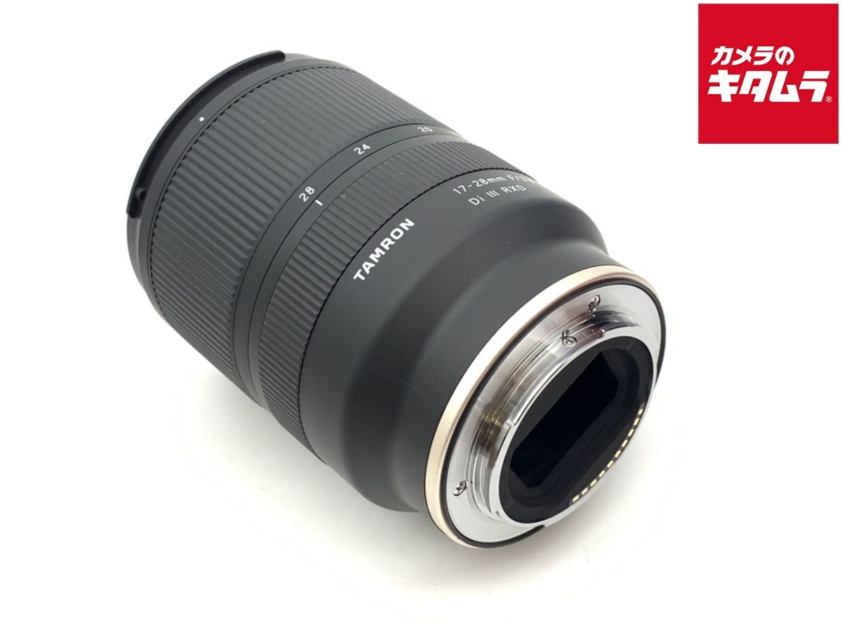 Tamron 17-28 F2.8 Di III RXD Sony Eマウント TAMRON 17-28mm F2.8