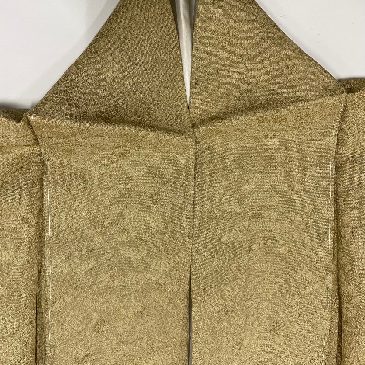 平和屋着物○上質な色無地 柴染色 正絹 逸品 CAAZ8177vf 平和屋着物