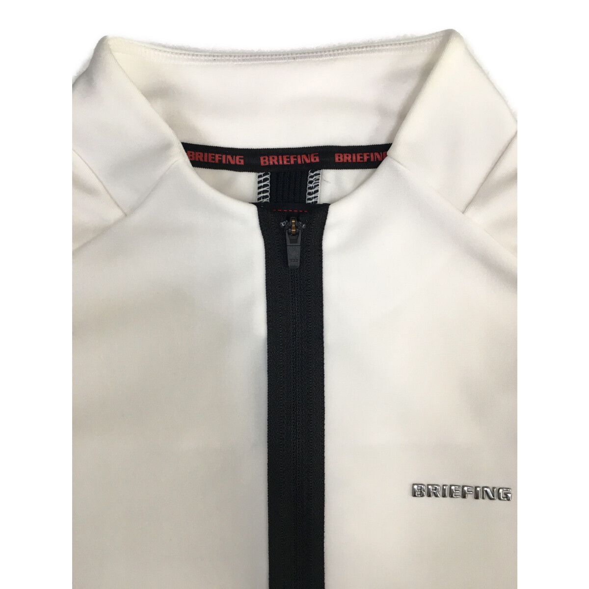 中古 メンズ ブリーフィング BRIEFING 長袖シャツ S 白 ホワイト