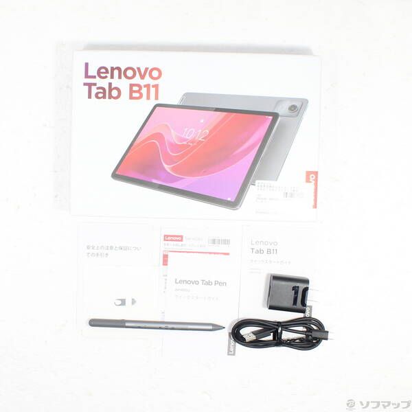 中古品〕 Lenovo Tab B11 128GB ルナグレー ZADA0284JP Wi-Fi【258