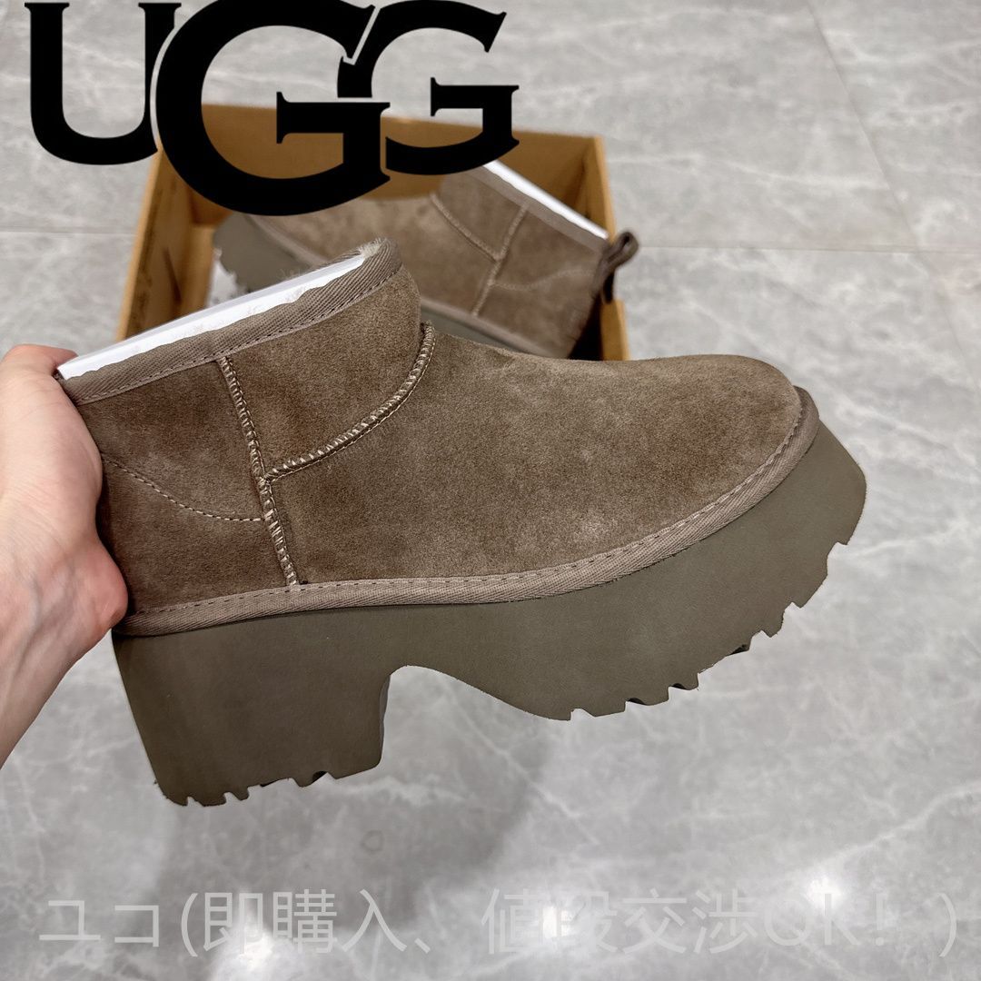 新品未使用】 UGG AUSTRALIA アグ オーストラリア ベージュ Beige ブーツ レディース 秋冬2024 1158311CHESTNUT  - メルカリ