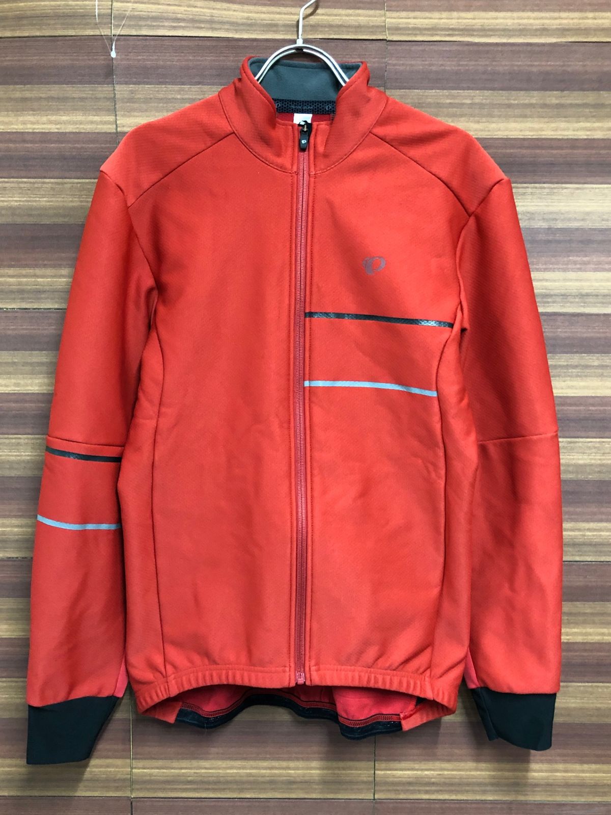 IP908 パールイズミ PEARL iZUMi 長袖 サイクルジャケット 赤 XL 裏起毛