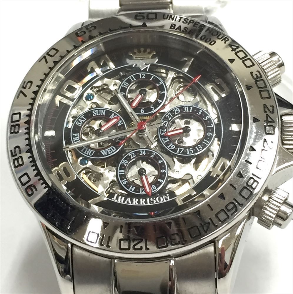 J.HARRISON ジョン・ハリソン】 J.H-003C 自動巻き メンズ 【中古