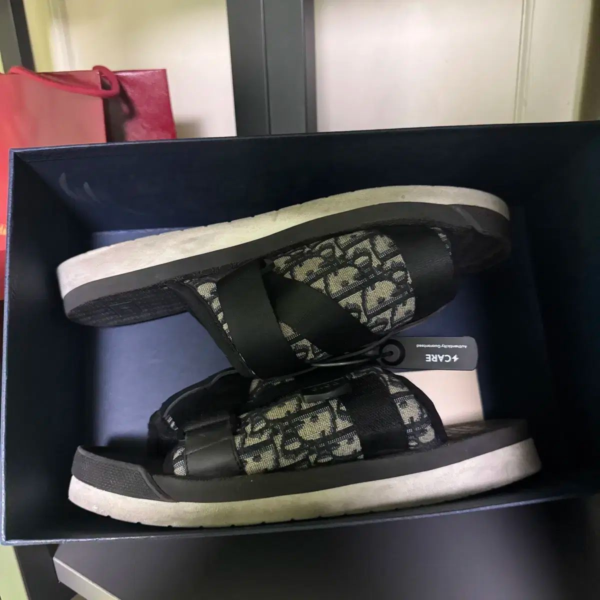 42 DIOR ディオール オブリーク アルファ サンダル