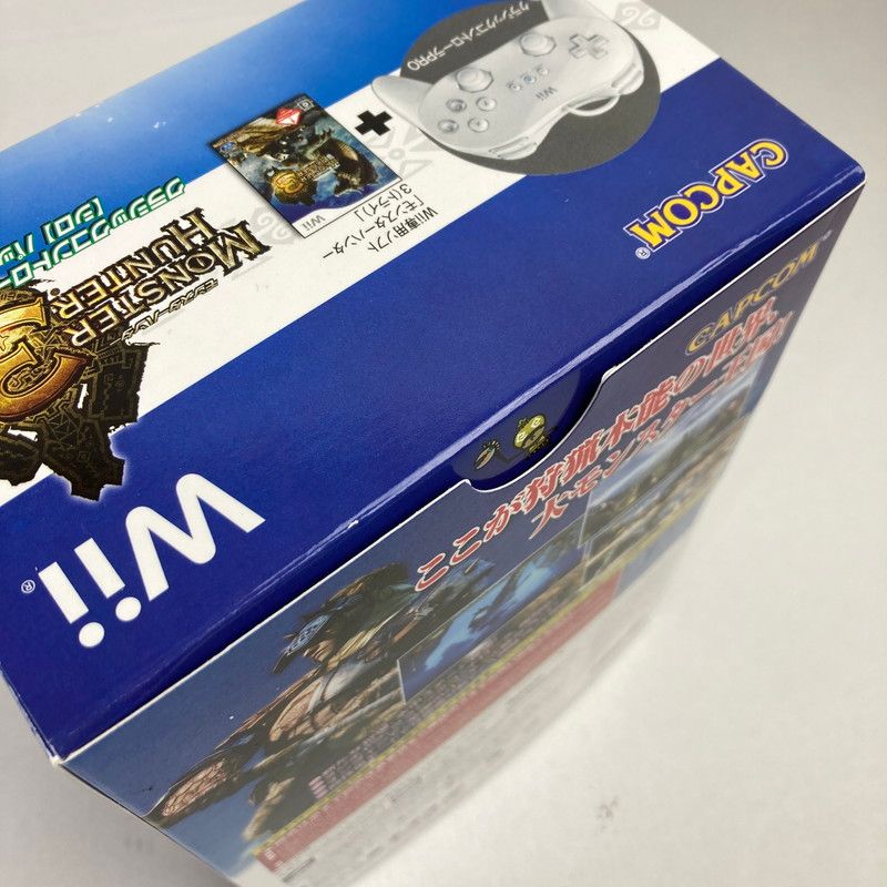 中古美品】 外箱開封済 モンスターハンター3 (トライ