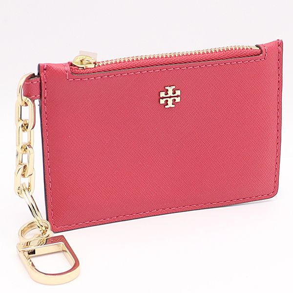 未使用品 トリーバーチ コインケース/小銭入れ マゼンダピンク KYM  