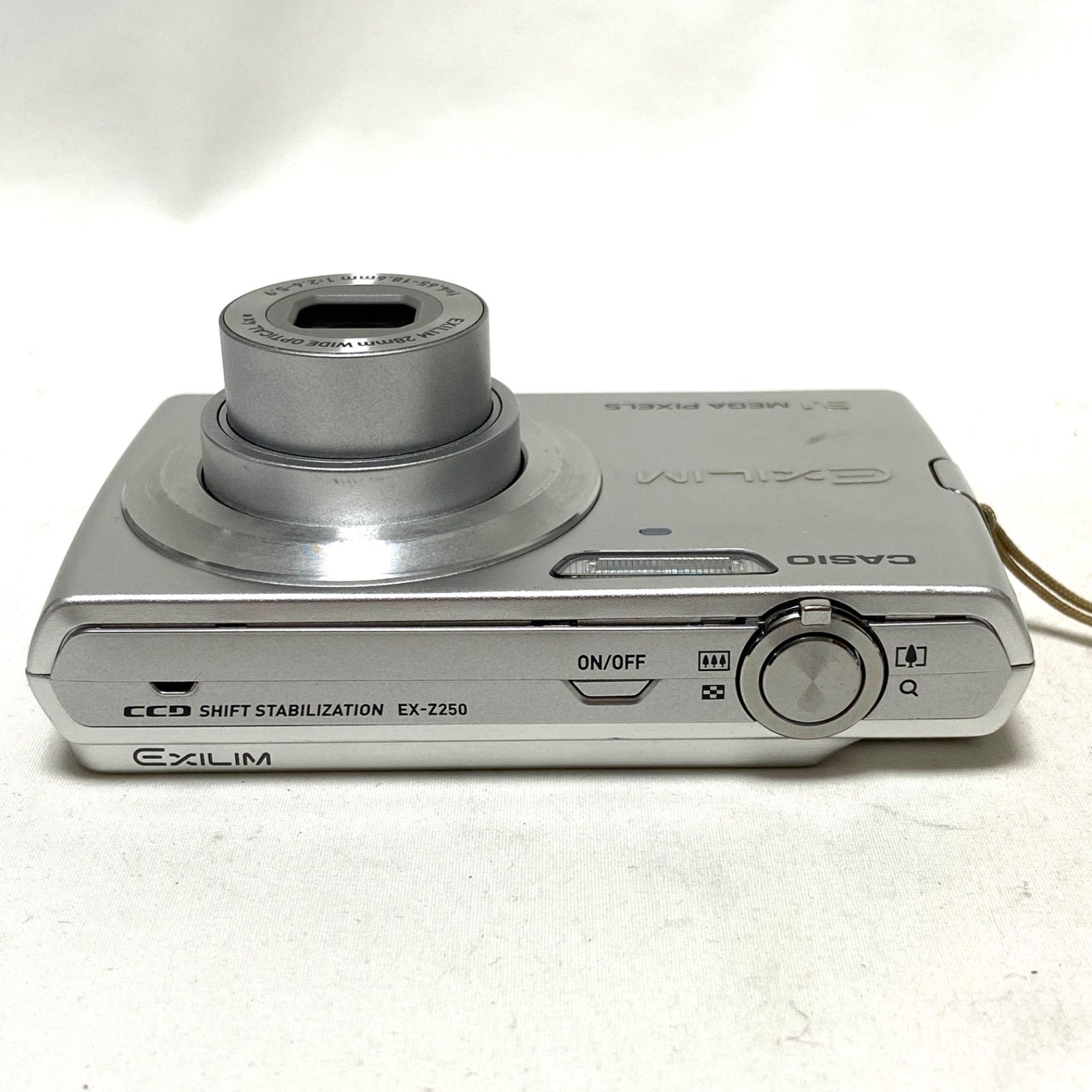 CASIO EX-Z250 シルバー コンパクトデジタルカメラ 9.1 MEGA PIXELS 
