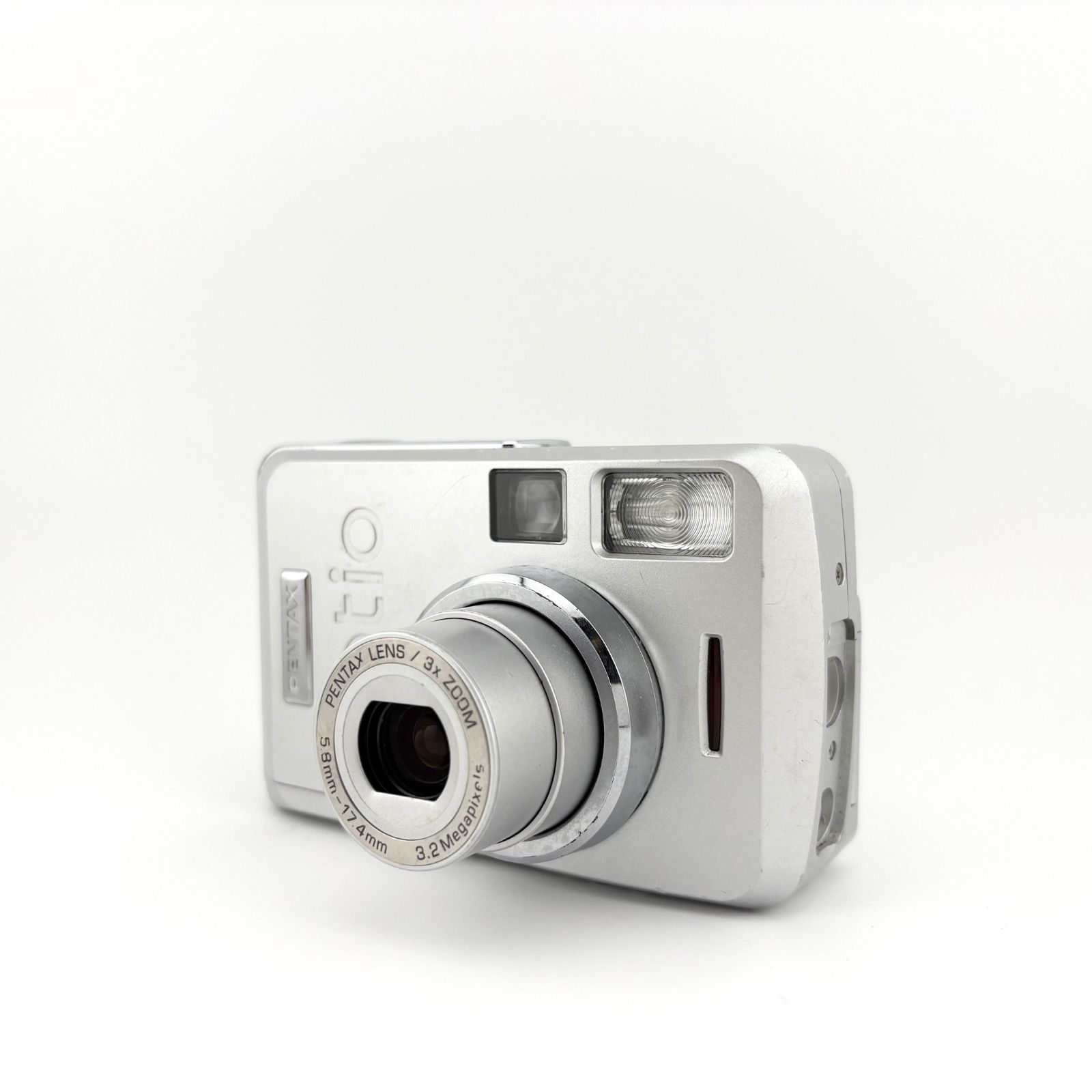 ᐠ 自撮り可能 ᐟ Pentax Optio 33LF 単三電池 SDカード付きコンデジ