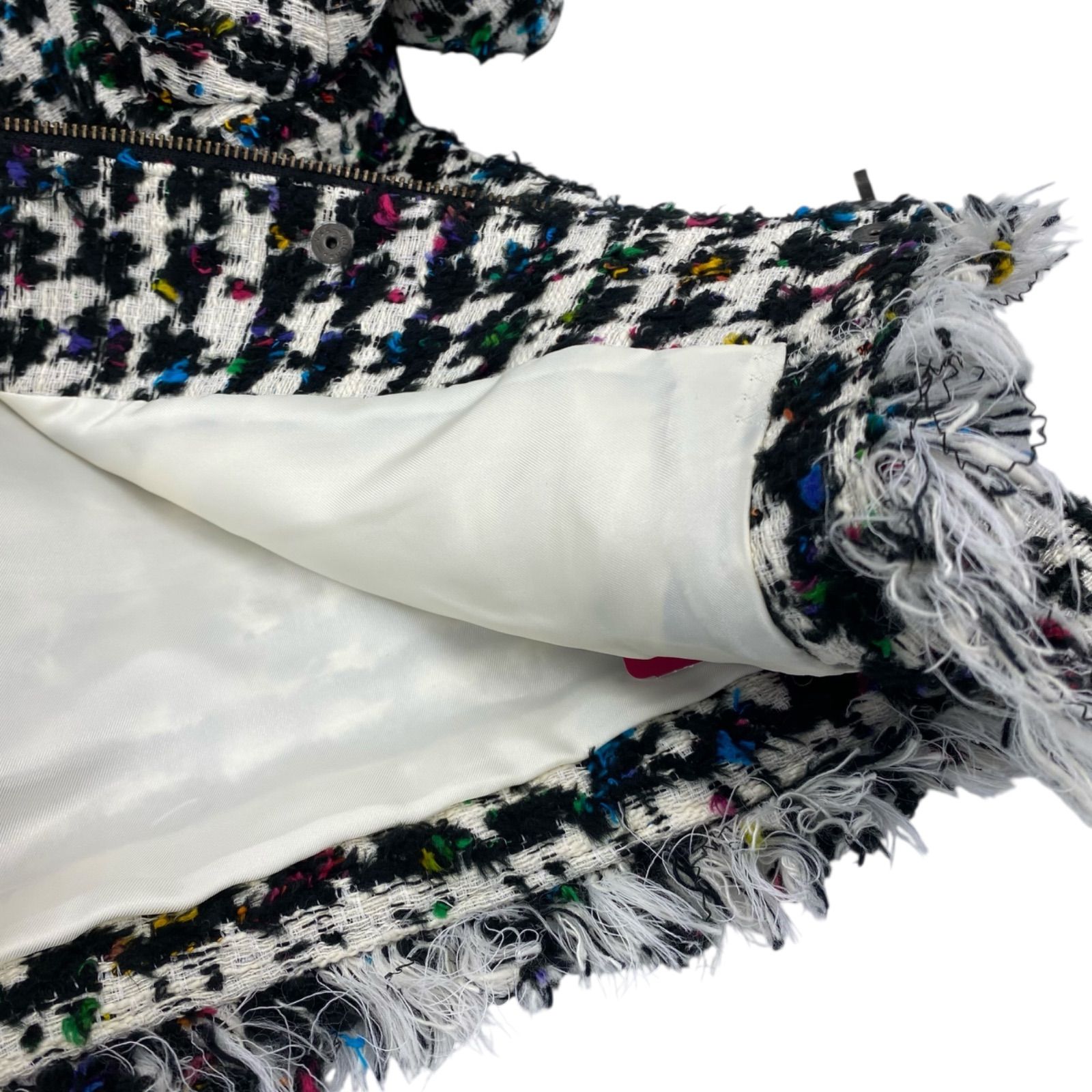 ◇グレースコンチネンタル GRACE CONTINENTAL ツイードブルゾン