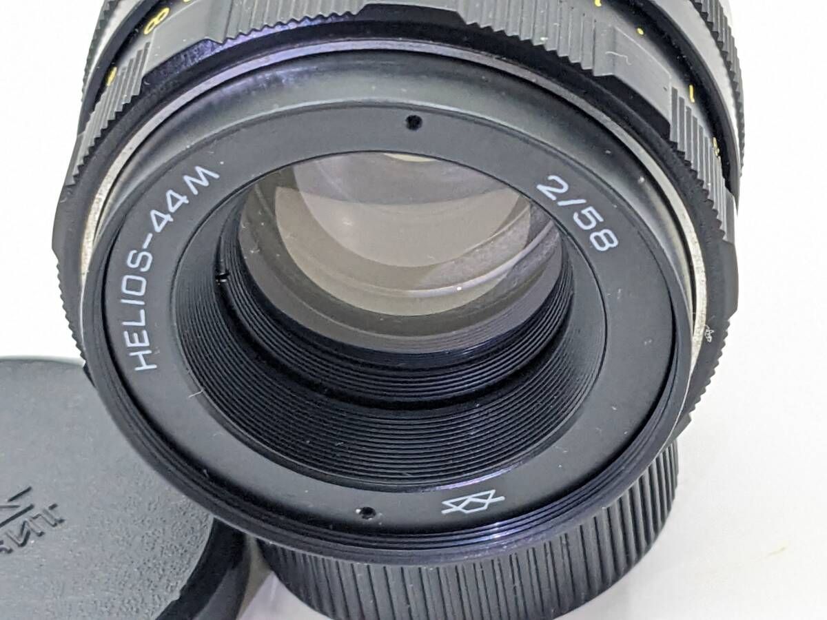 【実用極美品・大人気品】 Helios-44M-7 58mm f2 ぐるぐるボケ ☆希少 / 美品☆ Helios-44M 58mm f2 M42 ヘリオス ぐるぐるボケ