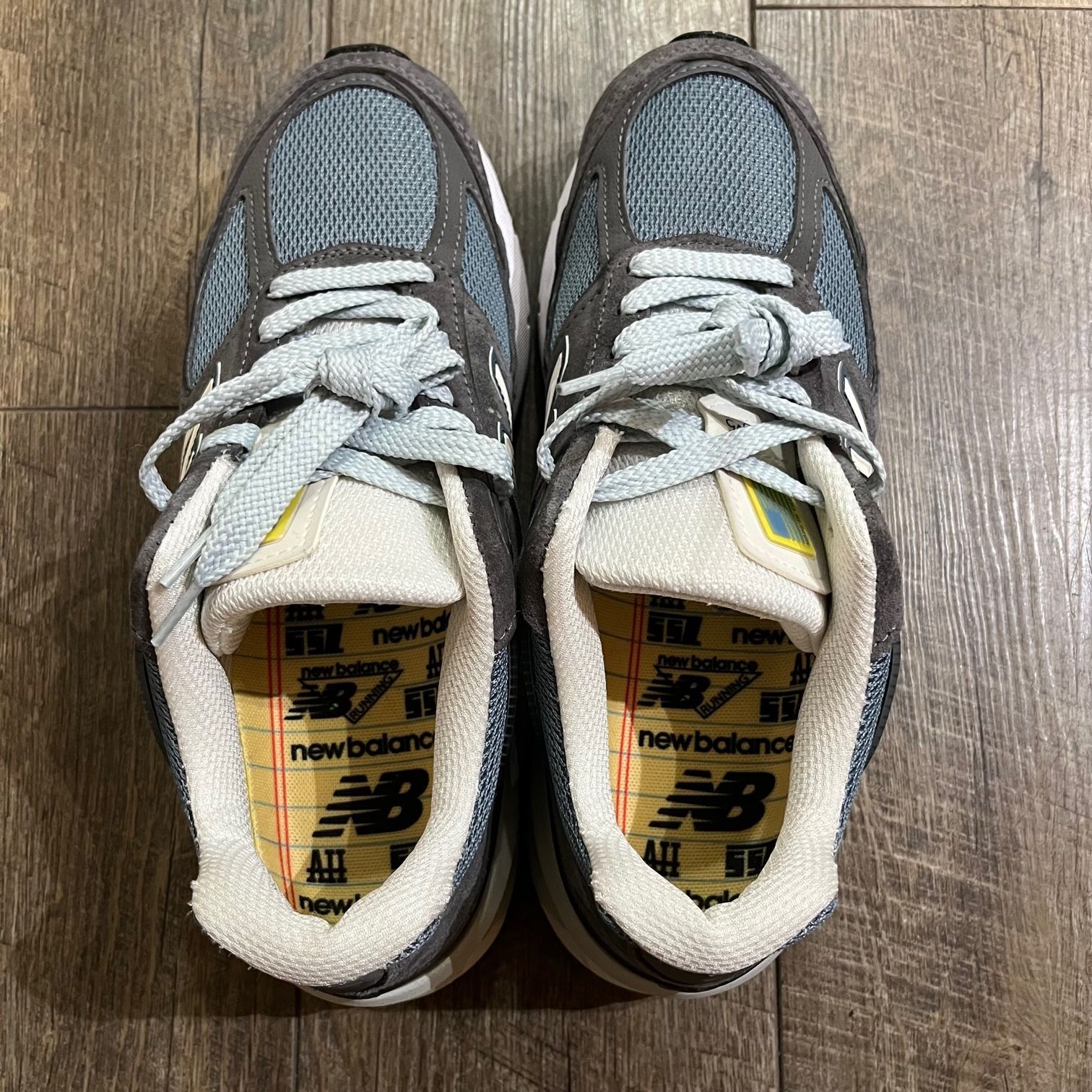 美品 SSZ × Akio Hasegawa × New Balance 990V5 長谷川昭雄 コラボ 