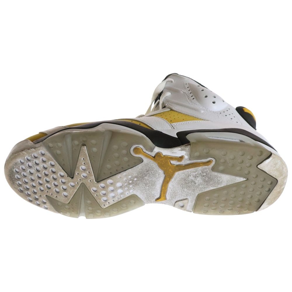 Air Jordan ハイカットシューズ ホワイト/イエロー Air Jordan ハイカットスニーカー イエロー/ホワイト