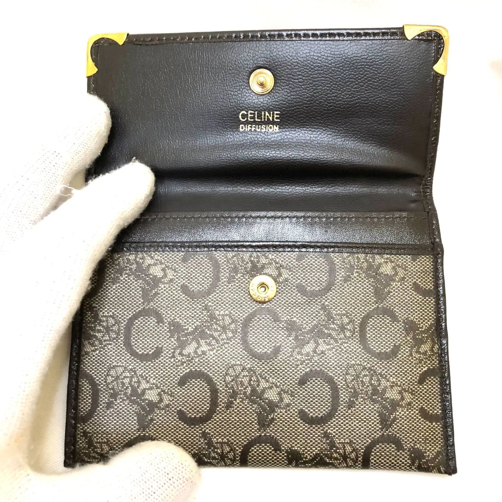 star:超美品:star:Ｃｅｌｉｎｅ セリーヌ 大きめ カードケース 名刺