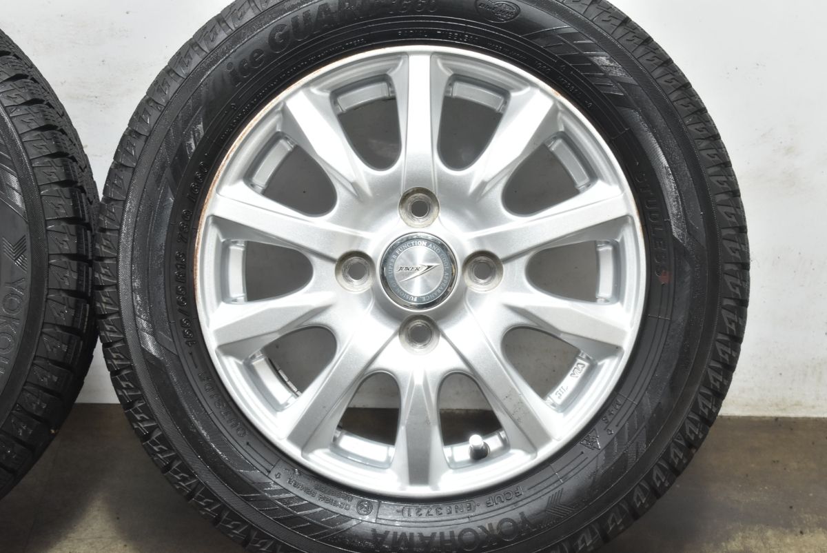 2025モデル 大 Weds ジョーカー 13in 4.00B 45 PCD100 ヨコハマ アイスガード iG60 155 65R13 アルト ラパン ワゴンR ムーヴ ゼスト プレオ 評判が良い