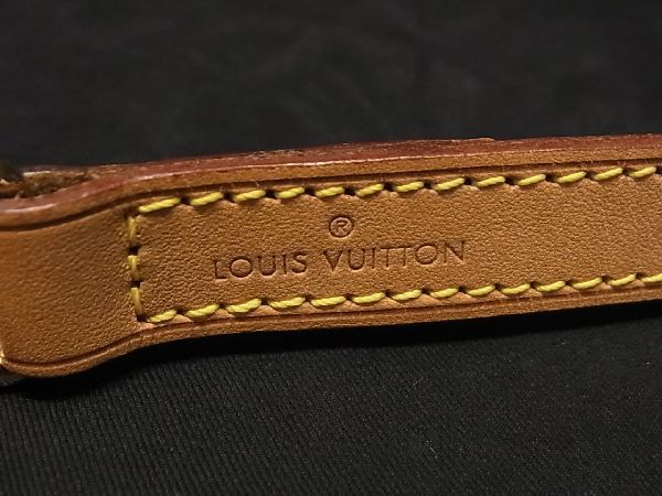美品■美品■ LOUIS VUITTON ルイヴィトン ゴールド金具 バッグ用 ショルダーストラップ 肩掛け レディース ブラウン系 AH4609H1
