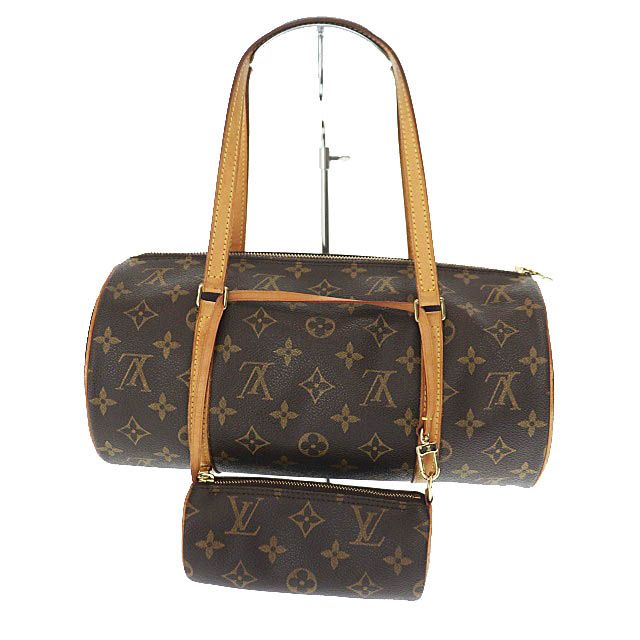 Louis Vuitton モノグラム ポーチ　パピヨン　ペンケース　美品 LOUIS VUITTONルイヴィトン パピヨン ポーチ ペンケース モノグラム