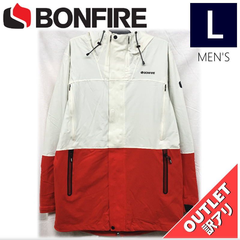 【値下げいたします】BONFIRE CONTROL STRETCH JKT OUTLET】 BONFIRE CONTROL STRETCH JKT カラー:LT GREY Lサイズ